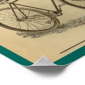 1893ヴィンテージサイクリング雑誌Ad Art Poster ポスター (角)