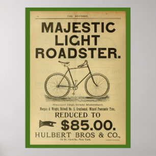 1893ヴィンテージサイクリング雑誌Ad Art Poster ポスター