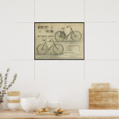 1893ヴィンテージサイクリング雑誌Ad Art Poster ポスター (キッチン)