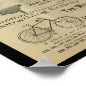 1893ヴィンテージサイクリング雑誌Ad Art Poster ポスター (角)