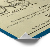 1893ヴィンテージヨースト自転車雑誌アドアートポスター ポスター (角)