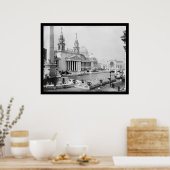 1893年の世界コロンビアエキスポ ポスター (キッチン)