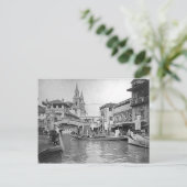 1893年コロンビア博覧会「ヴェネツィア運河」 ポストカード (スタンド正面)