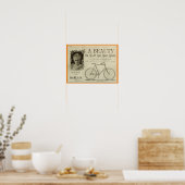 1893年ヴィンテージ競輪場雑誌広告アートポスター ポスター (キッチン)