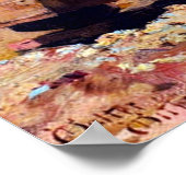 1893年 ゴールドパンニング  ウォルター・ウィザーズ オーストラリアン ポスター (角)