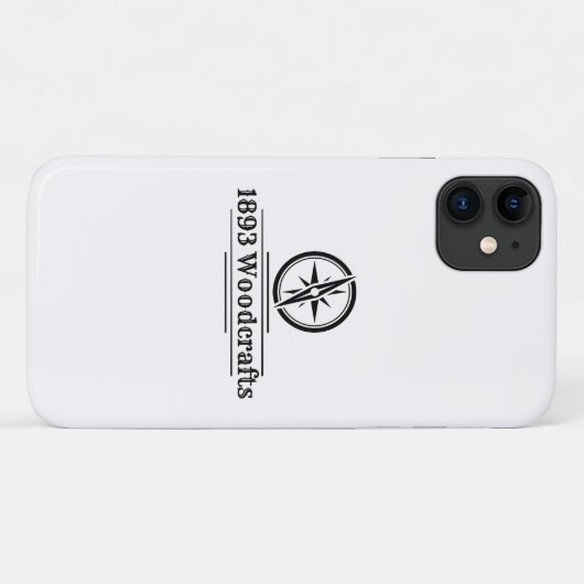 1893木工品iPhone 11ケース Case-Mate iPhoneケース (裏面(横))