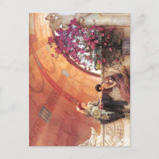 1893 ローレンス・アルマ=タデマ - 無意識のライバル アルマ=タデマ ポストカード (正面)