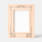 1894ビクトリアン年ケルト結び目模様縁ど レーザー彫刻フレーム (正面)