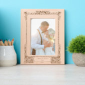 1894ビクトリアン年ケルト結び目模様縁ど レーザー彫刻フレーム