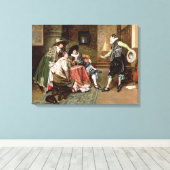 1894年の怪談(パネル油) キャンバスプリント (インサイチュ (ウッドフロア))