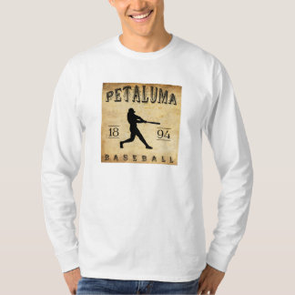 1894年のPetalumaカリフォルニアの野球 Tシャツ