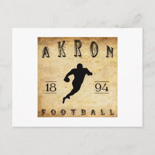 1894年オハイオ州アクロンサッカー ポストカード