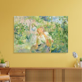 1894年、ロッシュプレートの庭で キャンバスプリント (インサイチュ (リビング))