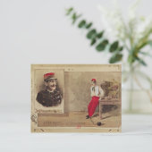 1894年~1906年アルフレッド・ドレフス囚人 ポストカード (スタンド正面)