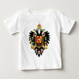 (1894-1915年)オーストリアハンガリーの紋章付き外衣 ベビーTシャツ