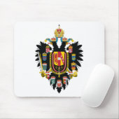 (1894-1915年)オーストリアハンガリーの紋章付き外衣 マウスパッド (マウス)