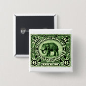 1895インディアン州ゾウ 缶バッジ (正面&裏面)