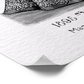 1895ガーデンビクトリアンパーティードレス ポスター (角)