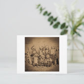 1895バッファローのビル野生の西ショースーチーフ ポストカード (スタンド正面)