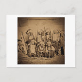 1895バッファローのビル野生の西ショースーチーフ ポストカード (正面)