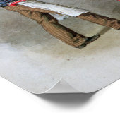 1895年のアイスクリーム販売者 ポスター (角)