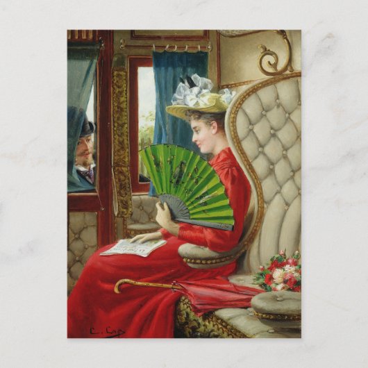 1895年の失意 ポストカード (正面)