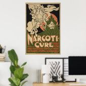 1895年の麻薬治療タバコの習慣を治める ポスター (ホームオフィス)