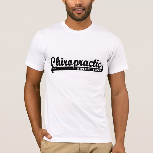 1895年のTシャツ以来の運動Chiro Tシャツ (正面)