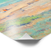 1895年頃のラ・ジョラ・カリフォルニアでウィスパリング・サンズ フォトプリント (角)