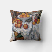 1895年～1900年、ポール・セザンヌ、リンゴとオレンジ クッション (裏面)