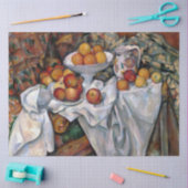 1895年～1900年、ポール・セザンヌ、リンゴとオレンジ 薄葉紙 (クラフト)