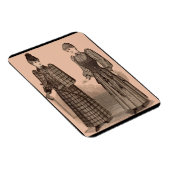 1895視線誘導標識プリントレディースコートとドレス マグネット (右側)