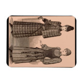 1895視線誘導標識プリントレディースコートとドレス マグネット (横)