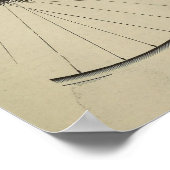 1896ヴィンテージサイクリングマガジン広告アートポスター ポスター (角)