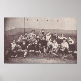1896大学サッカーチーム ポスター