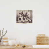 1896大学ボートクルー ポスター (キッチン)