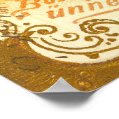 1896年のハンガリーのクリスマス ポスター (角)