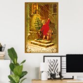 1896年のハンガリーのクリスマス ポスター (ホームオフィス)