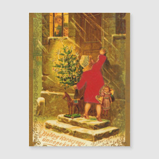 1896年のハンガリーのクリスマス - マグネットカード