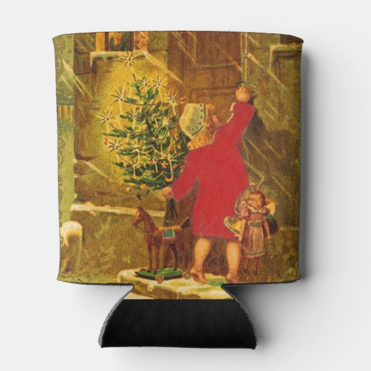 1896年のハンガリーのクリスマス 缶クーラー (裏面)