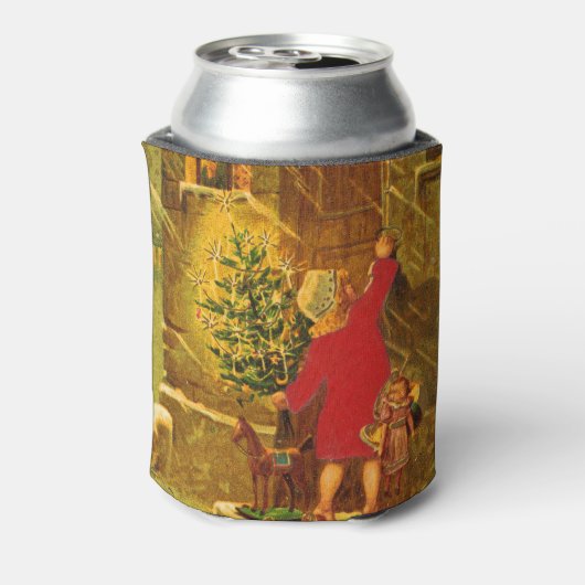 1896年のハンガリーのクリスマス 缶クーラー (缶裏面)