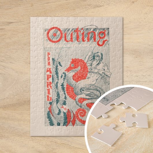 1896年4月の外出 | ヴィンテージ誌 ジグソーパズル