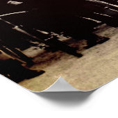 1896年4月19日パリ～ルーベ出発前 ポスター (角)