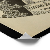 1896統一された年州自転車とアートポスター ポスター (角)