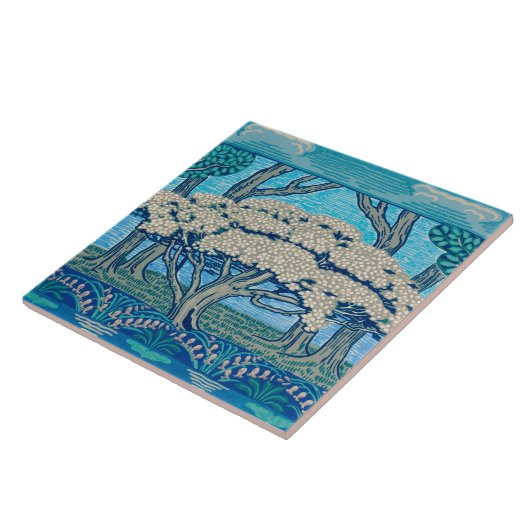 1896 May Tree Frieze, Designed by Walter Crane タイル (側面)