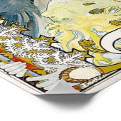 1896 NOEL 1897 Alphonse Mariaミュシャポスター ポスター (角)