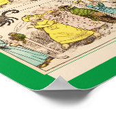 1897ゴルフ漫画 ポスター (角)