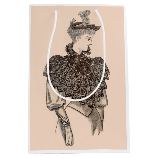 1897ビクトリアン年女 ミディアムペーパーバッグ (正面)