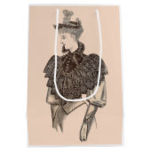 1897ビクトリアン年女 ミディアムペーパーバッグ (裏面)