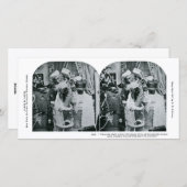 1897年のクリスマス前の夜 シーズンカード (正面/裏面)